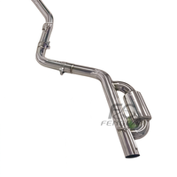 Échappement Catback sur mesure en acier inoxydable SS304 pour Dodge Challenger SRT Hellcat 6.2L 6.4L 2016-2024 – Silencieux optimisé pour un son amélioré
