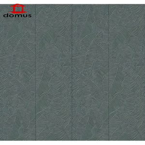 Panneaux muraux décoratifs contemporains haut de gamme en composite bois-plastique, design texturé 3D sculpté, pour salon et chambre à coucher - Product Image 2