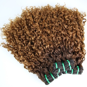 ผมแท้คุณภาพสูงแบบ Super Double Drawn สี 4 ผสม 30 นิ้ว แบบ Pixie Curl  รวมเป็นชุดจากผู้บริจาคคนเดียว พร้อมรับประกัน 3 ปี - Product Image 2