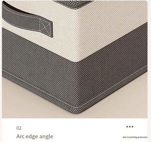 Paniers de rangement pliables classiques écologiques de grande taille, boîtes organisatrices multi-usages pour les étagères de placard, la cuisine et le bureau - Product Image 3