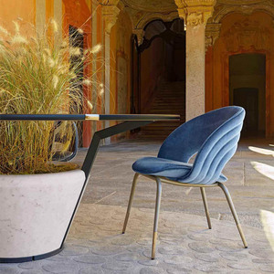 Chaise de salle à manger de luxe en velours, confortable et moderne, pour la salle à manger, modèle DC-KYLO-01 – Vente chaude directe usine - Product Image 1