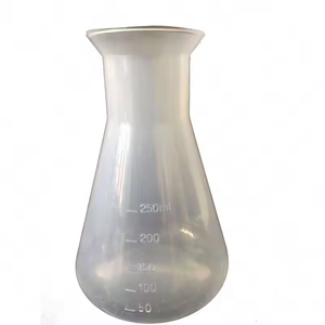 Matraccio conico personalizzabile HSCW-022 Gelsonlab in plastica da 250ml per forniture di laboratorio supportato dall'OEM - Product Image 1