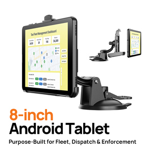 Tablette Android 8 pouces pour voiture, multimédia intelligent, NFC sans contact, paiement par contact, signal GPS élevé, sans batterie, pour moniteur de voiture, ODM GMS - Product Image 1