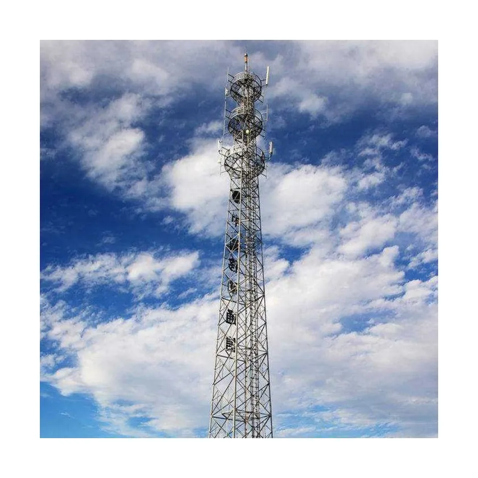 3 Beine selbst tragende Mikrowellen antenne Mobile Communication Telecom Internet Tower