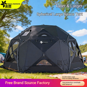 Carpa de <span class=keywords><strong>Glamping</strong></span> Moderna y Económica para Verano, Multifuncional, para Exteriores, con Gran Espacio, Forma Octogonal, Resistente al Sol y a la Lluvia, para las Cuatro Estaciones, de Oxford - Product Image 4