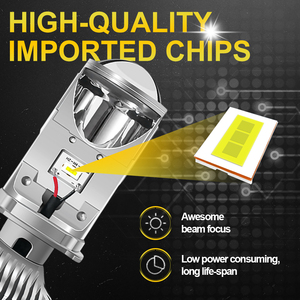 Projecteur LED <span class=keywords><strong>H4</strong></span>, éclairage jaune ambre, canbus H7, phare de voiture avec 3 couleurs, livraison gratuite, 2020 - Product Image 2