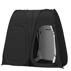 Tienda de baño para acampar, portátil, emergente, doble, 2 habitaciones, juego de tienda de baño y ducha instantánea plegable para acampar - Product Image 1
