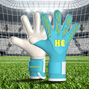 Gants de gardien de but de qualité supérieure, gants de gardien de but de football professionnels avec grip en latex respirant, latex allemand de 4 mm - Product Image 5