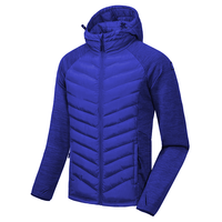 Blouson matelassé à capuche léger et chaud coupe-vent pour l'hiver, personnalisable – Vente en gros
