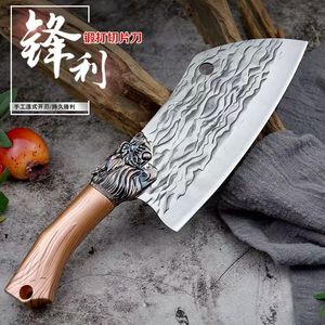 Cuchillos Forjados con Diseño de Cabeza de Tigre, Cuchillos de Cocina, Cuchillos para Rebanar, Utensilios de Cocina, Cuchillo Afilado, Fácil de Cortar Verduras - Product Image 3
