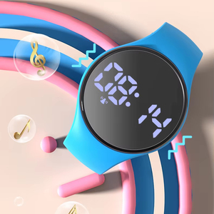<span class=keywords><strong>Montre</strong></span> connectée numérique LED intelligente personnalisable de luxe à la mode avec alarmes musicales par vibration, résistante à l'eau, <span class=keywords><strong>montre</strong></span> de sport unisexe - Product Image 1