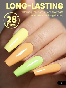 YOKEFELLOW 10ml Soak Off UV Gel Esmalte de <span class=keywords><strong>uñas</strong></span> Etiqueta privada 6PCs Kit Esmaltes Gel Esmalte <span class=keywords><strong>Amarillo</strong></span> Nail Gel Set - Product Image 4