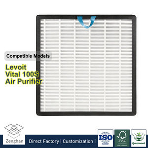 Filtro Purificador de Aire para <span class=keywords><strong>LEVOIT</strong></span> Vital 100S - Filtro de Repuesto de Carbón Activado 3 en 1 con HEPA Verdadero H13 - Product Image 1