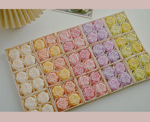 Cadeau de la Saint-Valentin Souvenir d'anniversaire Petit cadeau Bougie créative faite à la main en forme de <span class=keywords><strong>rose</strong></span> Bougie d'aromathérapie - Product Image 4