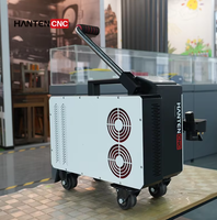 Machine de nettoyage au laser pulsé 200W 300W, refroidie par air, nettoyeur laser portatif pour le décapage de la peinture sur bois, l'élimination des revêtements