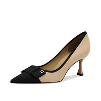 Chaussures habillées populaires à talons hauts fins et sexy pour femmes, à bout pointu, style décontracté et élégant, tendance automne