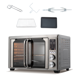 <span class=keywords><strong>Forno</strong></span> Elettrico RAF 30L 1800W, <span class=keywords><strong>Forno</strong></span> <span class=keywords><strong>con</strong></span> Funzione Friggitrice ad Aria 6 in 1, <span class=keywords><strong>Forno</strong></span> da Cucina <span class=keywords><strong>con</strong></span> Timer, Controllo della Temperatura, Porta in Vetro, Cottura a Calore Uniforme - Product Image 6