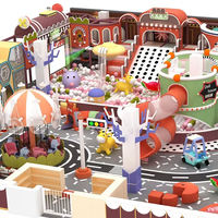 Centre de divertissement familial pour enfants, parc intérieur, espace de jeu intérieur sur le thème de l'espace, design personnalisé pour enfants