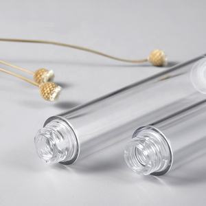 Custom lusso vuoto 5ml 10ml 15ml crema per la crema trasparente bianco glassato cosmetico in plastica Airless pompa bottiglia di lozione per la cura della pelle siero - Product Image 5