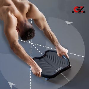 CZFIT Sports NUEVO Rueda Abdominal de Cuatro Ruedas para Entrenamiento del Core, Ejercicios Abdominales en Casa y Rodillo Abdominal con Almohadilla para Rodillas y Flexiones - Product Image 1