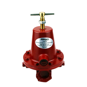 Válvula Reductora de Presión de Gas Industrial JATE 1588VN con Solenoide y Operación Manual con Manija, Tamaño de Puerto de 1 Pulgada - Product Image 1