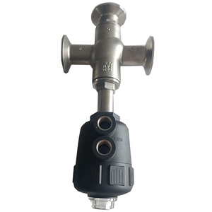 In plastica pneumatica rapida High-end solido Zero difetto prezzo eccellente miglior raccordo a tre vie valvola a sede angolare in varie dimensioni - Product Image 4