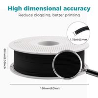 Filamen Printer 3D FDM Grosir Bamboo Lab PLA-CF 14200 Burgundy Red Carbon PLA 1.75mm 1kg RFID Reel Kompatibel AMS AMS Lite