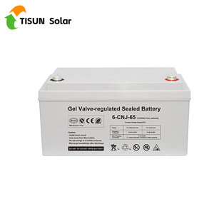 Tisun Gel Solar <b>Battery</b> <b>12V</b> 65AH 100Ah 150Ah 200Ah 250Ah Deep Cycle Solar Lead Acid <b>Battery</b> System - Product Image 1