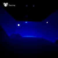 360 °   Système de projection 3D immersif, jeu interactif mural pour salle de projection intérieure