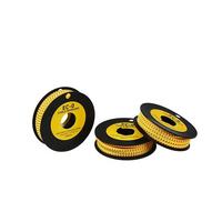 Nomor PVC A-Z 1.5mm 2.5mm 4mm 6mm lengan kabel penanda kawat persegi