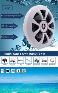 Altavoz/Bocina Marina de 2 Vías con Bluetooth, 120W, 6.5'', LED, Diseño Original de Fábrica, Modelo H-054, Resistente al Agua, para Barcos y Exteriores - Product Image 4