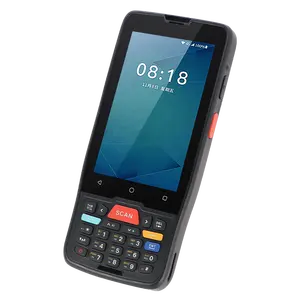 Playstore Google PDA NFC Android12 Handheld terminal 1d/2d scanner 4core 4inchesTouch screen Data collection with WIFI 4G Bluet