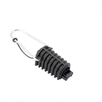 Klem Penahan Kabel Drop FTTH, Klem Penarik Serat Optik untuk Pemasangan Kabel Udara