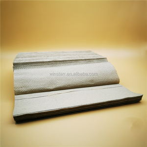 23X23 Cm N Z Fold Tái Chế Nâu Trắng Xanh Màu Tùy Chỉnh Dispenser Logo Việt Nam Giấy Tay Khăn Giấy - Product Image 5