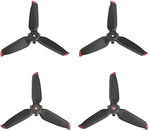 Hélices de drone CW CCW à 3 pales, accessoires de remplacement à dégagement rapide avec pointe rouge pour pièces de rechange de drone FPV - Product Image 1