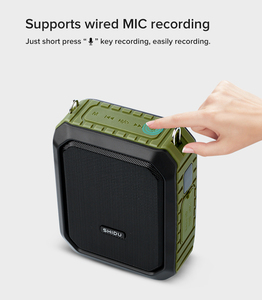 Amplificateur vocal portable sans fil M800 Shidu Original étanche avec contrôle vocal et haut-parleurs intégrés - Product Image 2