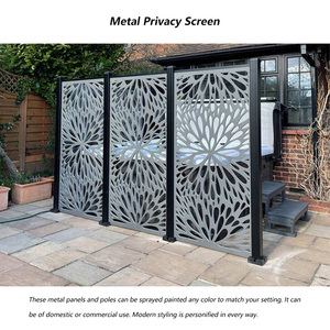 Cloison <span class=keywords><strong>de</strong></span> séparation personnalisée pour jardin, extérieur, intérieur, mur décoratif découpé au laser, écran d'intimité - Product Image 5