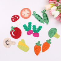 Gooday Patchs DIY Faits Main en Tissu PP Écologique à Motif Fruits - Modèle d'Accessoires Vestimentaires Formels Quatre Saisons
