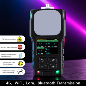 Bền Bơm xách tay 4 gas Leak Analyzer O3 không có No2 <span class=keywords><strong>SO2</strong></span> O2 Detector CO2 gas thiết bị kiểm tra cho ngành công nghiệp hóa dầu - Product Image 2