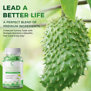 Gummies au corossol <span class=keywords><strong>GPGP</strong></span> GreenPeople pour adultes, véganes, sans OGM, favorisent l'immunité, la digestion, la santé de la peau et la fonction cellulaire - Product Image 5