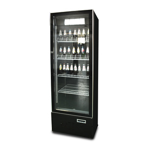 Refrigerador de temperatura única de nuevo estilo de supermercado, refrigerador vertical de <span class=keywords><strong>Coca</strong></span>-<span class=keywords><strong>Cola</strong></span>, refrigerador Pepsi con puerta de vidrio vertical - Product Image 2