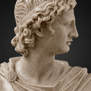 Busto de <span class=keywords><strong>Apolo</strong></span>, <span class=keywords><strong>Dios</strong></span> <span class=keywords><strong>Griego</strong></span>, Hecho a Mano en Resina, Escultura Clásica Romana de Arenisca, 31 cm, Decoración para Hogar u Oficina, Regalo - Product Image 3