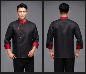 Uniforme de Restaurante Directo de Fábrica Vestido de Chef Uniforme Personalizado para Camarero de Restaurante - Product Image 5