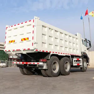 รถดัมพ์บรรทุกมือสอง Weichai 30T สำหรับก่อสร้างเหมือง Sinotruk HOWO-TX 375HP ยูโร2หนัก10ล้อ6x4 - Product Image 6