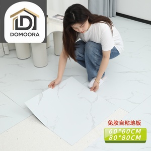 Baldosas de PVC Autoadhesivas Comerciales Duraderas de 60x60cm, Resistentes al Fuego, Engomadas y Gruesas, para Pisos de Vinilo - Product Image 3