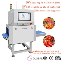 Equipo Inteligente de Inspección por Rayos X con IA para Fábricas de Carne, Jamón, Tocino y Salchichas, Máquina de Detección de Cuerpos Extraños con Precisión de 0.1 mm