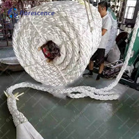 Corde en polypropylène haute résistance, durable et flexible à 3/4/8/16 brins pour la pêche marine, corde multifilament en polypropylène
