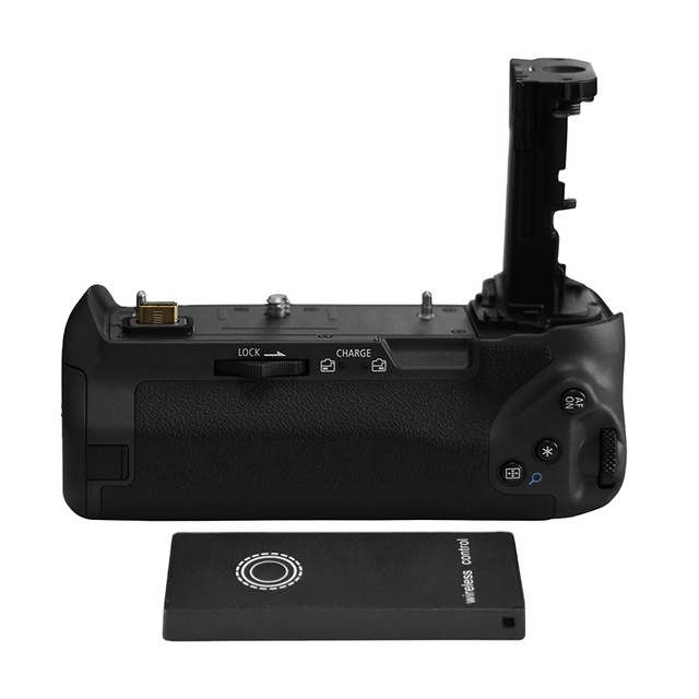 Vertical BG-E22 Battery Grip Bracket for Canon Eos R with Remote Control