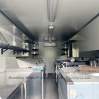 Remorque de restauration mobile de 18 pieds entièrement équipée en acier inoxydable – Camion de cuisine personnalisé pour traiteur