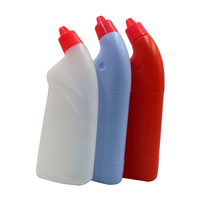 Bouteilles en plastique HDPE de 500 ml pour détergent, emballage cosmétique pour nettoyant WC et eau de Javel